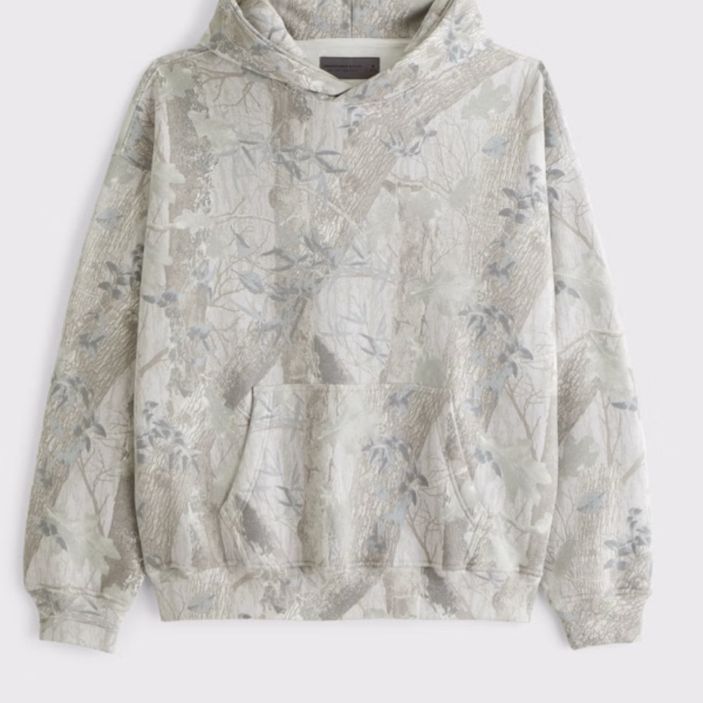 Abercrombie and Fitch Camo Hoodie LARGE